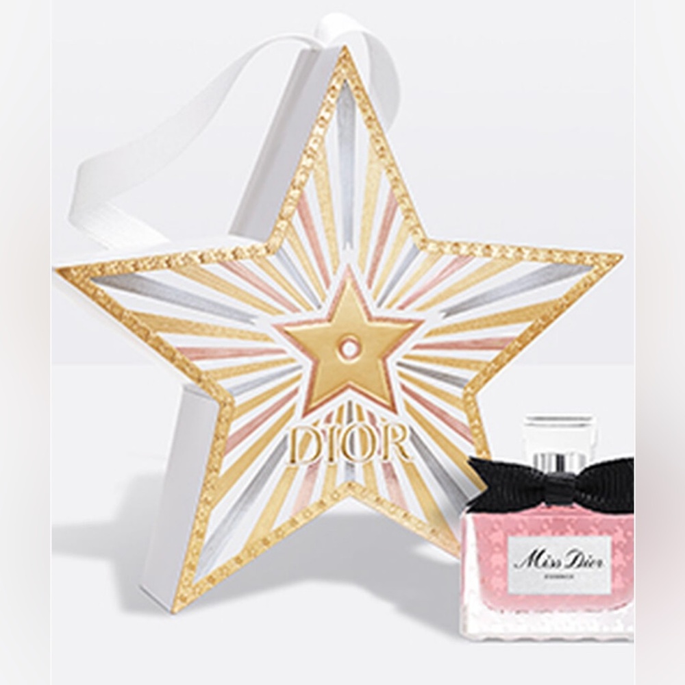 Dior Miss Dior Mini + Holiday Cracker, New 0.17oz